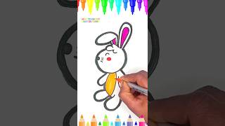 How to Draw a Cute Bunny | Easy Step-by-Step Drawing Tutorial for Kids #easydrawingforkids