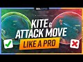 How to ATTACK MOVE & KITE like a PRO - League of Legends