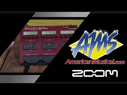 Zoom B3n Overview - American Musical Supply