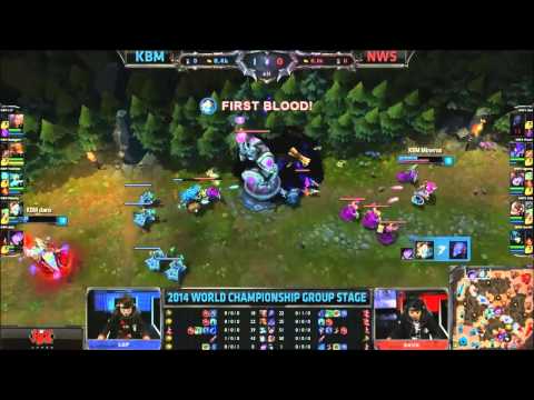 KBM vs NWS Firstblood