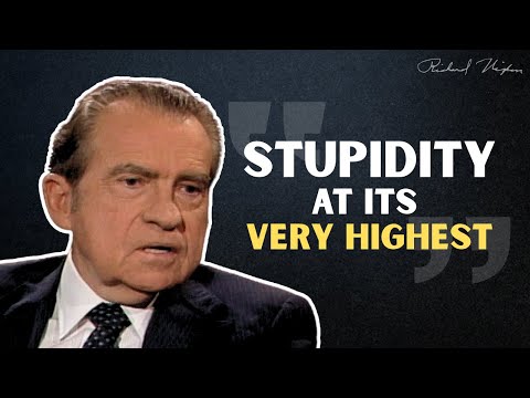 Richard Nixon On Watergate