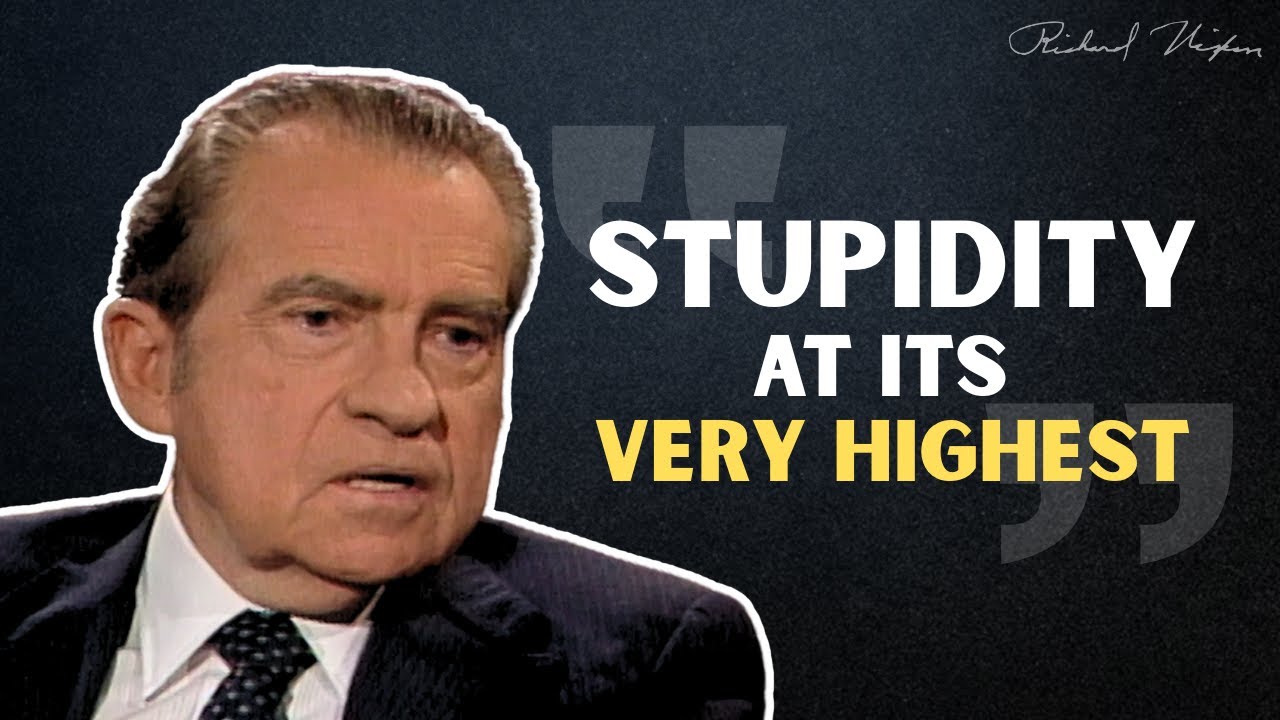 Richard Nixon On Watergate