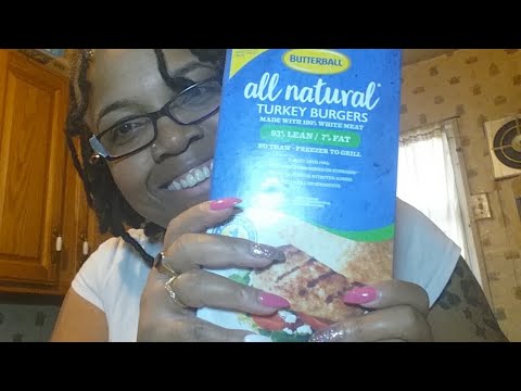Turkey Burgers: Butter Ball: Watch Me Cook a Great Meal
