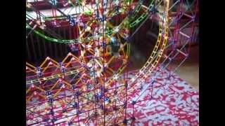 2nd YouTube Anniversary - K'nex Micro Roller Coaster Luna-Loop 2