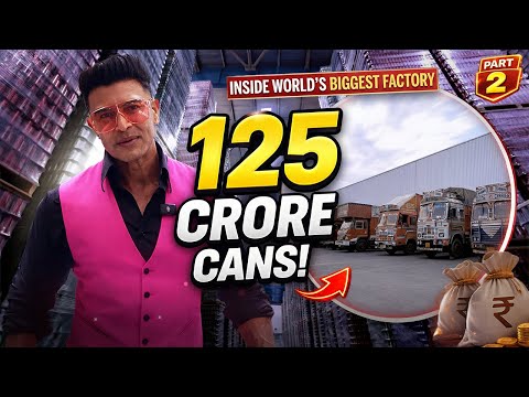 125 Crore Cans Ka Production 💥😱 | Duniya ki Sabse Badi Factory | Vlog 2