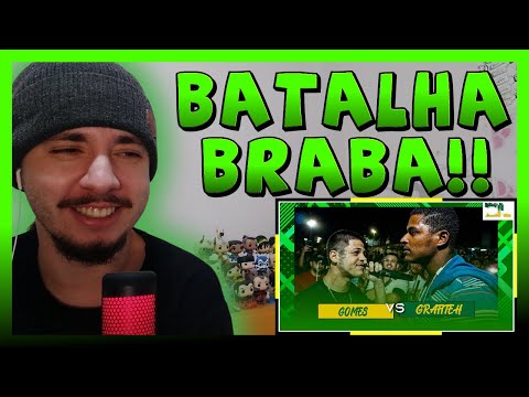 (🔥 MTA RIMA 🔥) GOMES(DF) X GRAFITEH - PRIMEIRA FASE - BATALHA DA ZIL - EDIÇÃO 47 | REACT BAUEB