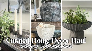 CURATED AFFORDABLE HOME DECOR HAUL 2025 || AMAZON UNBOXING NEW DECOR