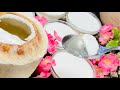 Fresh Coconut Jelly/Thach Dua. Amazing recipe. Very detailed instructions. Must try!!