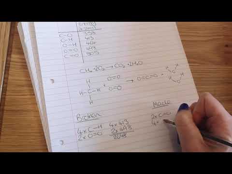 Bond Energy Calculations - GCSE