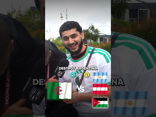 Algeria fans are split on their chances to top a World Cup group including champions Argentina 🇩🇿
