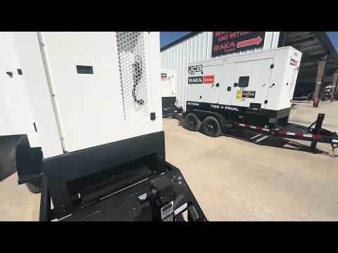 2022 JCB G70RST4F 70 KVA Diesel Towable Generator — video
