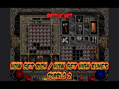 Diablo 2 How Get Rich on Battle Net - How Get High Runes