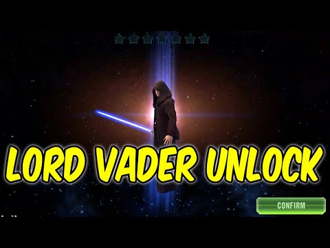 Lord Vader Unlock SWGOH