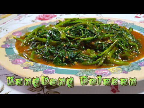 Tumis Kangkong Sambal Belacan
