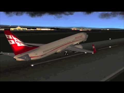 Air Zena აირზენა Boeing 737-800 in Georgia