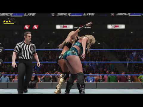 WWE 2k19 Mandy Rose vs. Charlotte