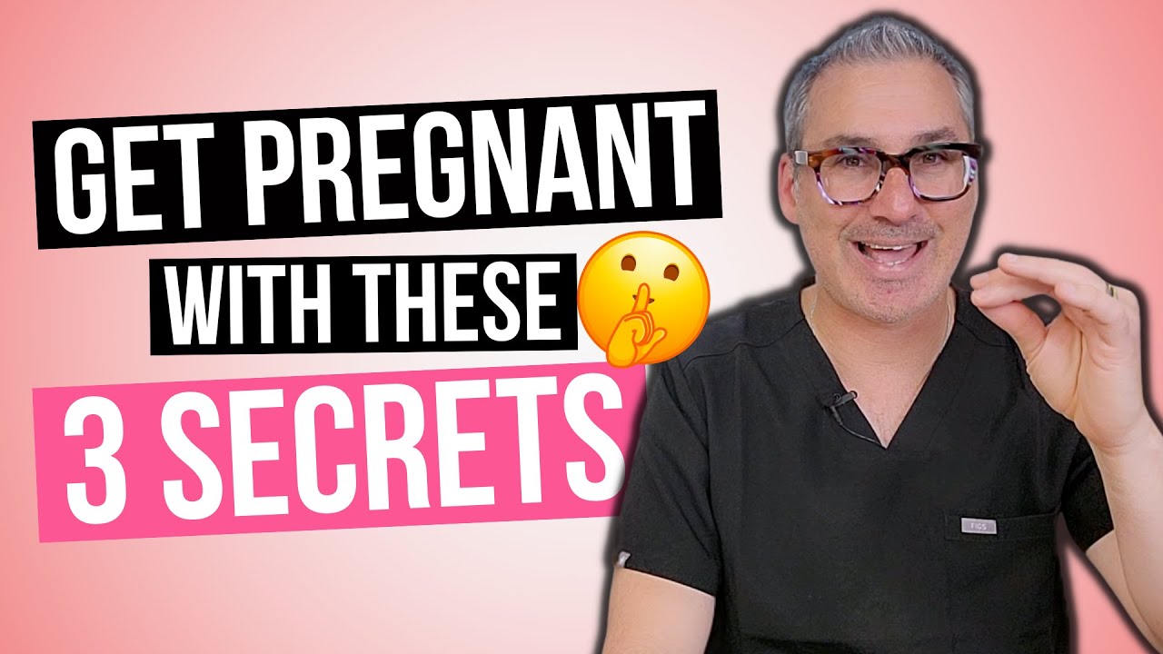 3 SECRETS to get pregnant even if you have LOW EGG QUALITY