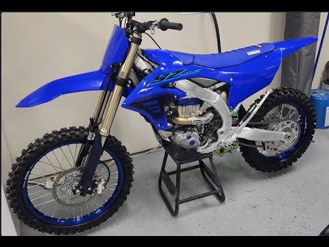 How to install seat cover on 2024 YZ 450FX