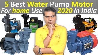 Best water pump motor for home use 2020 in India b