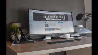 Video thumbnail for A Superb 35 inch UltraWide Curved Monitor - BenQ EX3501R by all things tech