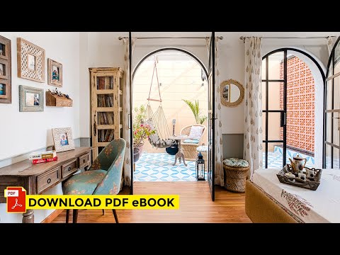 1250 sq.ft Compact Home in Jaipur | Courtyard House by Neha Rajora Designs (Home Tour).