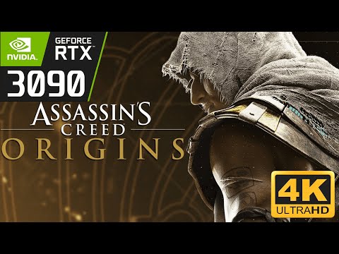 Assassin's Creed Origins 4k Ultra Settings : RTX 3090 + AMD RYZEN 9 5950X