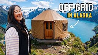 We Spend 3 Days at an Off-Grid Alaska Yurt