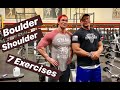 Boulder Shoulder Workout