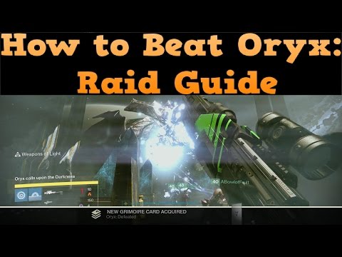 How to Beat Oryx: King's Fall Raid Guide