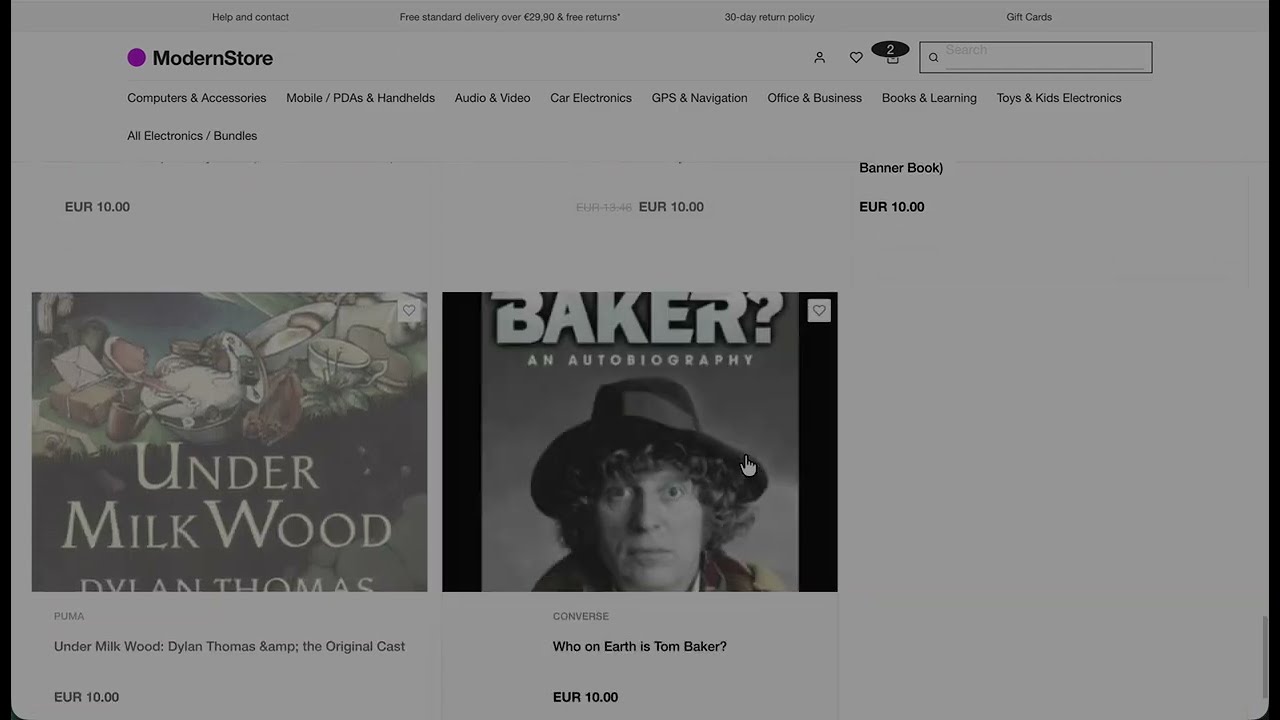 SpringBoot event driven ECommerce