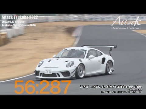 -Attack Tsukuba 2022-「高木真一//KDC ミッドナイトポルシェ by T-tec」991