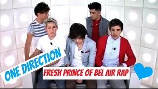 One Direction - Fresh Prince of Bel Air Rap