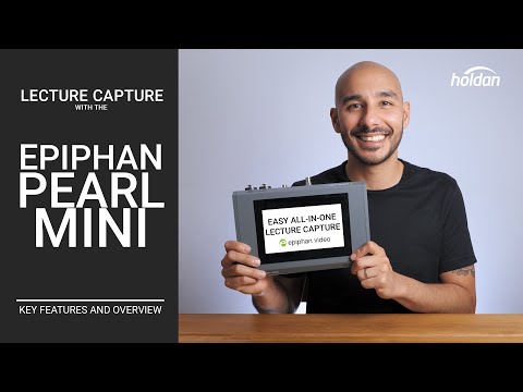 Epiphan Pearl Mini | Lecture Capture System Overview | Works with Panopto & Kaltura