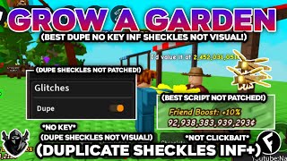 [NEW] Grow A Garden Script OP | Dupe SHECKLES Up To INF$! (Duplicate Sheckles 99T!?) - Roblox Script