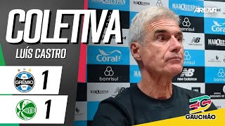 COLETIVA LUÍS CASTRO | AO VIVO | Grêmio x Juventude - Gaúchão 2026
