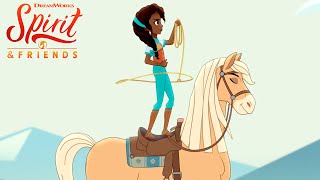 🐎 Pru's Amazing Rodeo Audition! | Exclusive Shorts | SPIRIT & FRIENDS