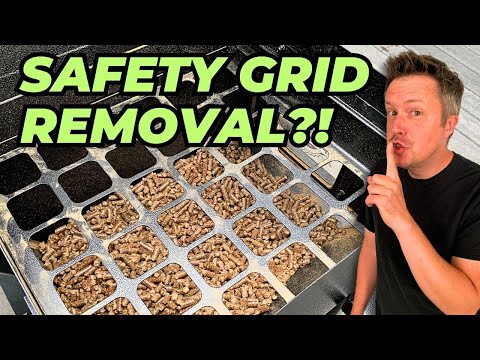 Removing the Safety Grid on a Pit Boss Hopper the RIGHT WAY