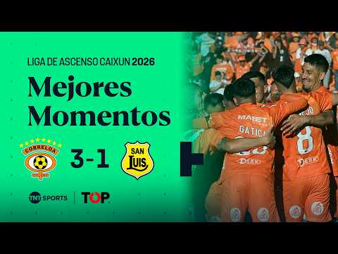 Compacto TOP | 🟠🦊 Cobreloa 3 - 1 🟡⚫ San Luis | Liga de Ascenso Caixun 2026 - Fecha 9