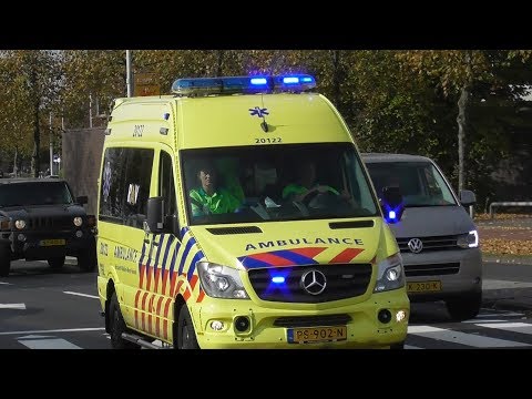 A1 [Nieuwe] Ambulance 20-122 met spoed in Breda