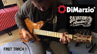 Video thumbnail for Dimarzio Fast Track 1 + Salvation Audio [pickup test] by Dr.Hyenik