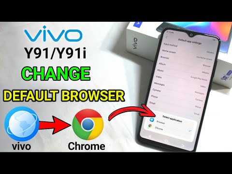 How to Change default Browser as Chrome in Vivo | How to turn off vivo homepage in Chrome | vivo y91