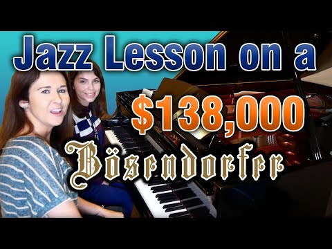 Jazz Lesson On A $138,000 Bosendorfer