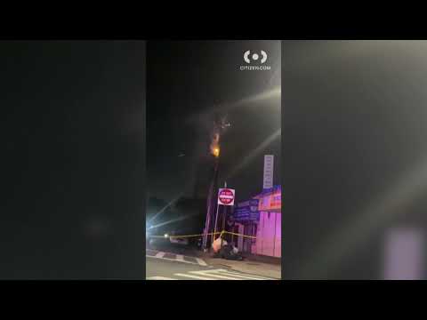 Transformer Fire at Middle Village, Queens
