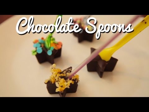How to Make Chocolate Spoons (and Easy Chocolate Milk!)