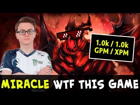 Miracle 1000 GPM Shadow Fiend — WTF this game