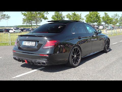 BRABUS 800 E63 S Sedan 4.0L V8 BiTurbo - Engine Start up, Revs, Drag Race!