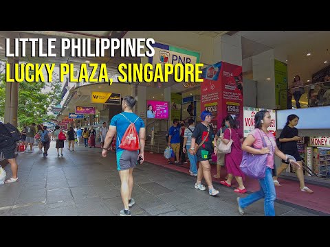 The Little Filipinas - Lucky Plaza em Singapura | Tour Virtual