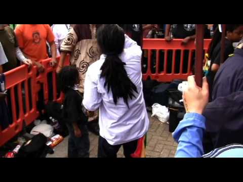 Nottinghill Carnival2010 ABA SHANTI-I feat SHANDI-I INNA SANCTUARY