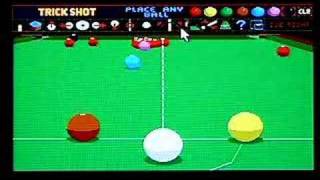 Jimmy White's Whirlwind Snooker on Sega Megadrive / Genesis. Gameplay & Commentary
