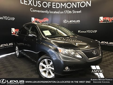 Used Grey 2010 Lexus RX 350 Touring Package Review - Leduc, AB,